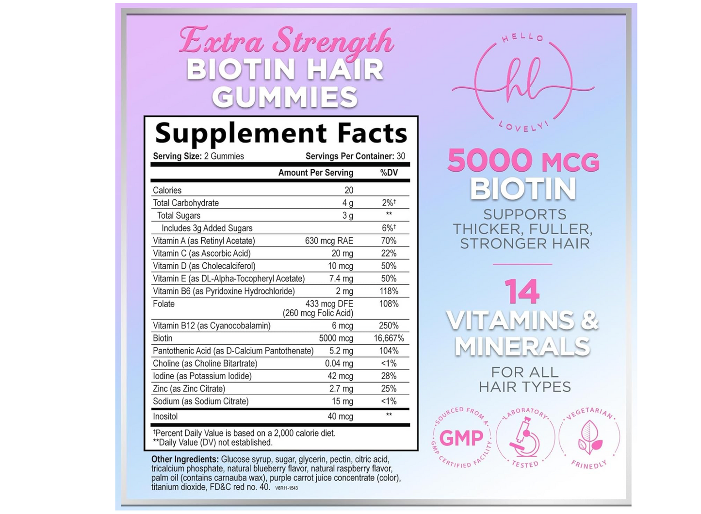 Hair Gummy Vitamins