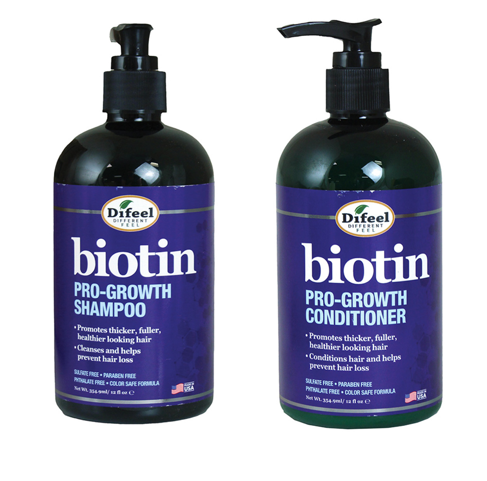 Biotin ProGrowth Shampoo & Conditioner Set Boujeto